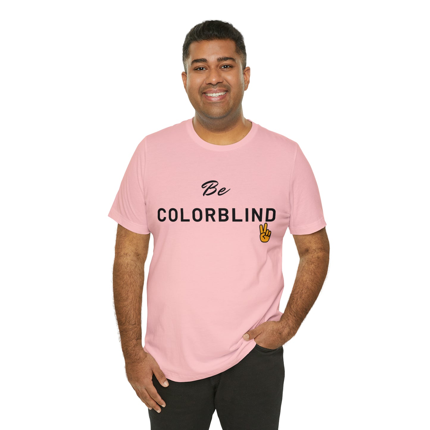 Be Colorblind 3 Unisex Jersey Short Sleeve Tee