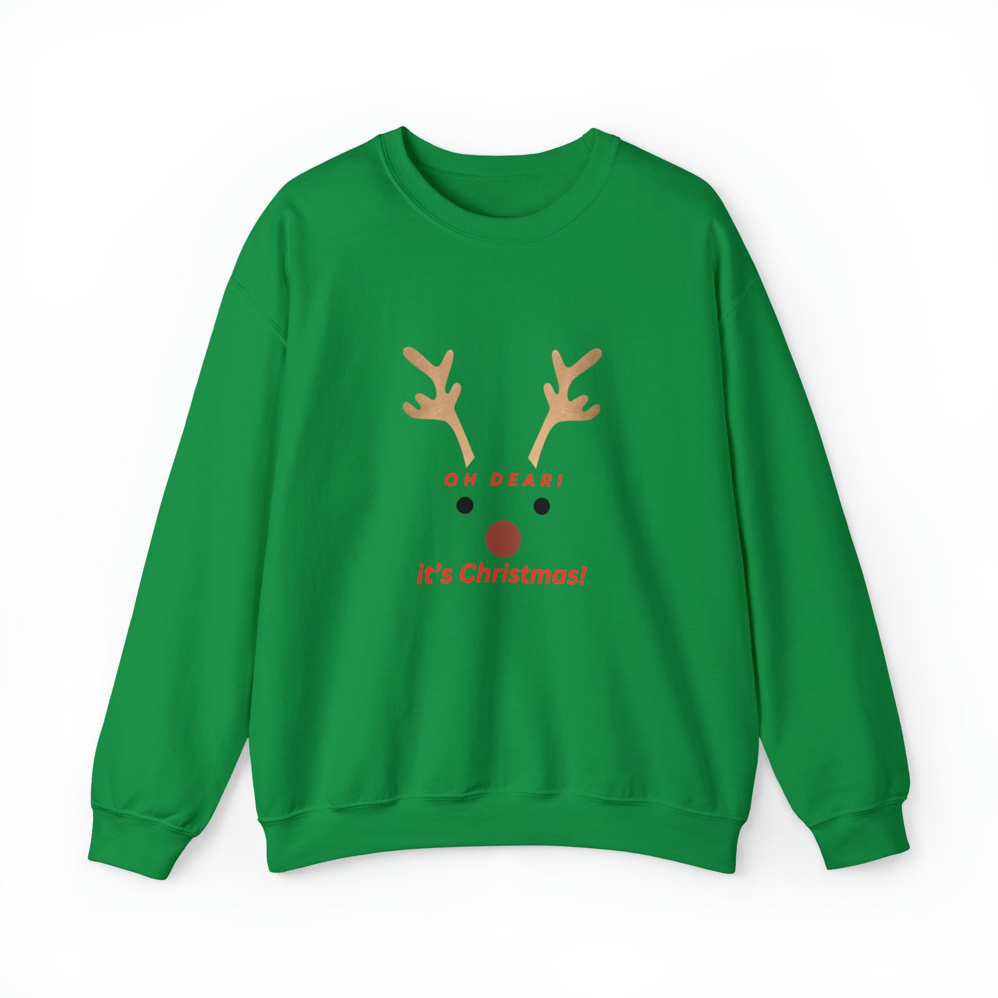 OH DEAR, IT'S CHRISTMAS SWEATSHIRT Unisex Heavy Blend™ Crewneck Sweatshirt