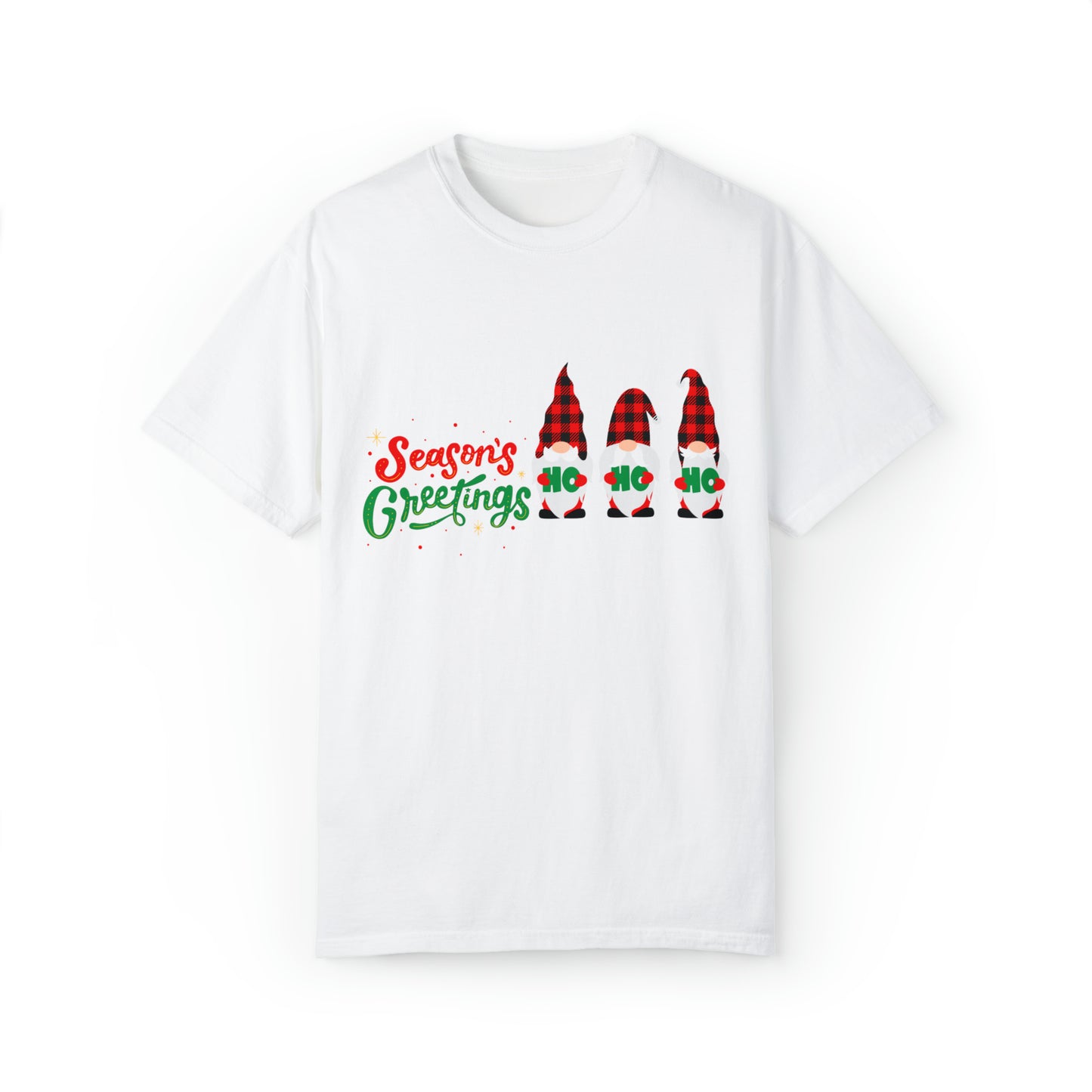 SEASON'S GREETINGS TEE Unisex Garment-Dyed T-shirt