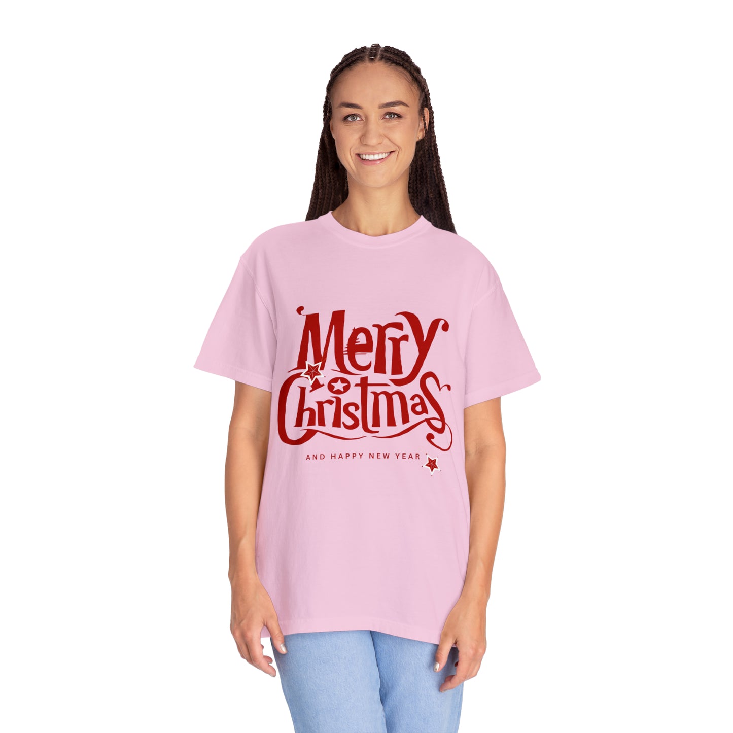 MERRY CHRISTMAS TEE Unisex Garment-Dyed T-shirt