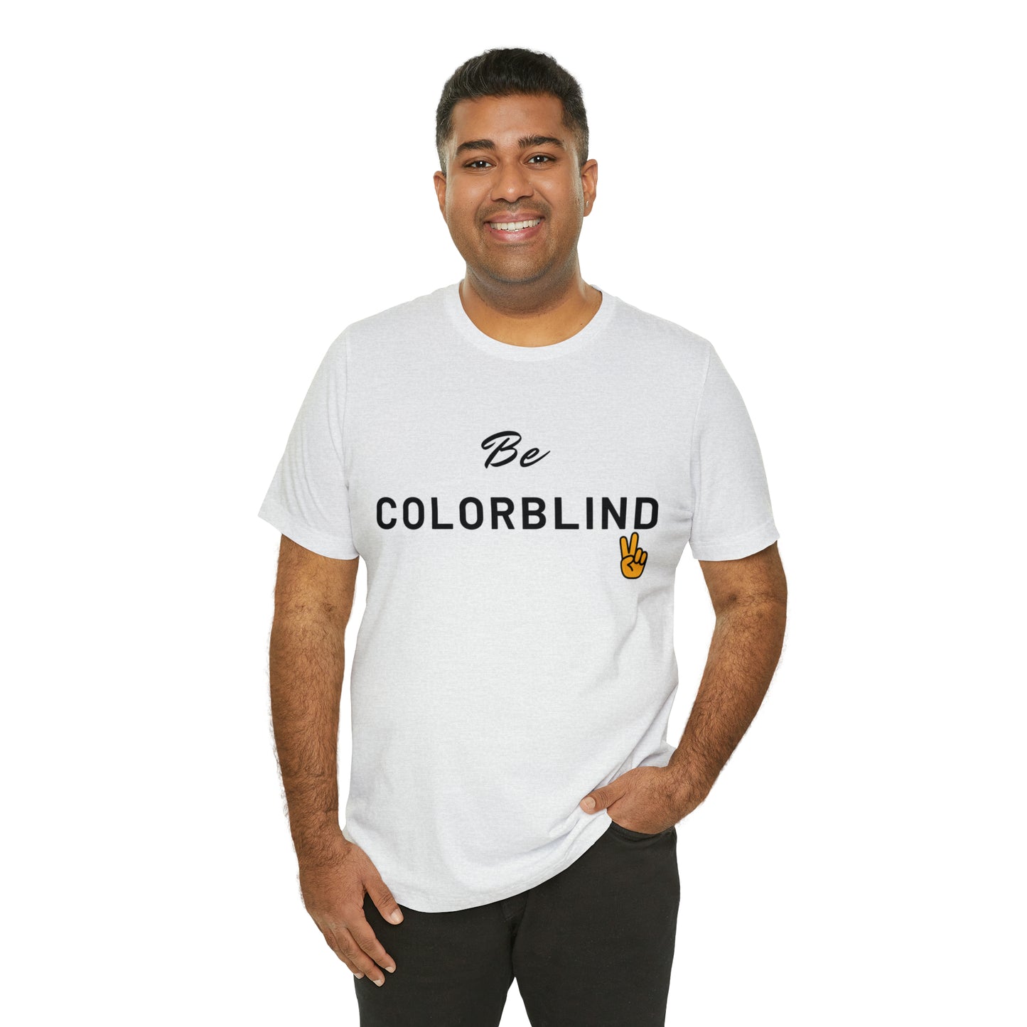 Be Colorblind 3 Unisex Jersey Short Sleeve Tee
